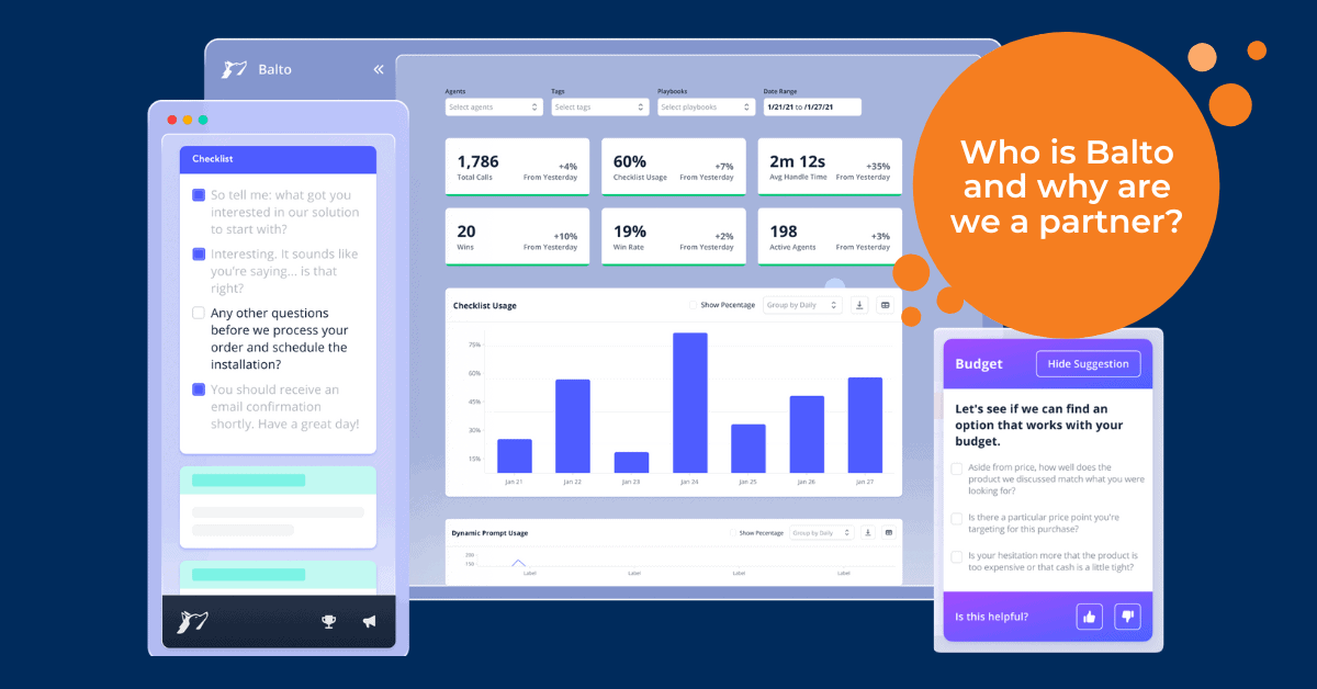 Why We Partnered with Balto the AI-Powered Contact Center Coaching Experts