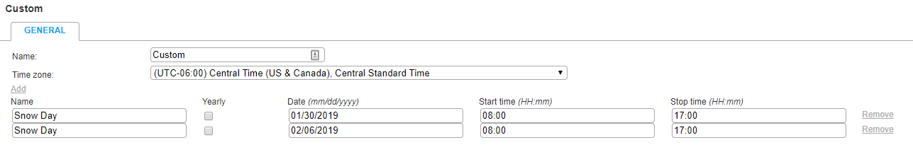 custom call scheduling